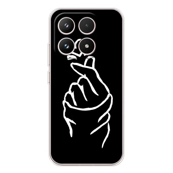Чехол с рисунком «Сердце на черном» для Xiaomi 17 Чехол с рисунком «Сердце на черном» для Xiaomi 17