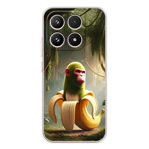 Чехол с рисунком «Шимпанзини бананини» для Xiaomi 17 Чехол с рисунком «Шимпанзини бананини» для Xiaomi 17