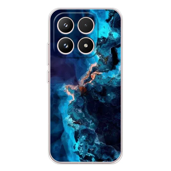 Чехол с рисунком «Синий мрамор» для Xiaomi 17 Чехол с рисунком «Синий мрамор» для Xiaomi 17