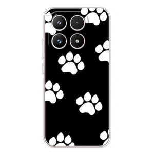 Бампер для Xiaomi 17 с картинкой "Песики" (Следы собак)