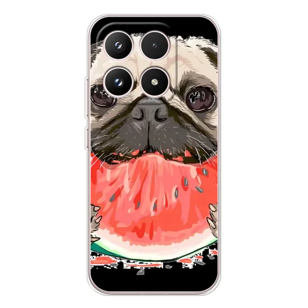 Чехол с рисунком «Смешной Мопс» для Xiaomi 17 Чехол с рисунком «Смешной Мопс» для Xiaomi 17