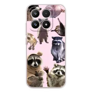 Силиконовый Чехол с Енотами на Xiaomi 17