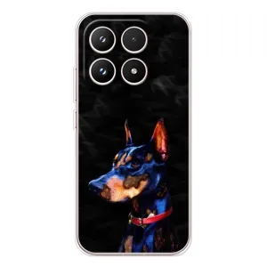 Бампер для Xiaomi 17 с картинкой "Песики" (Собака Мопс)