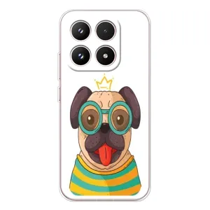 Бампер для Xiaomi 17 с картинкой "Песики" (Собака Король)