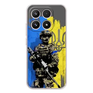 Чехлы с принтом (Воины ЗСУ) для Xiaomi 17 (Солдат ЗСУ)