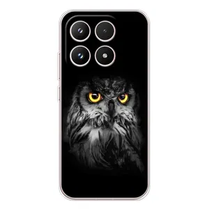 Чехлы с принтом СОВЫ для Xiaomi 17 (Сова на чёрном)
