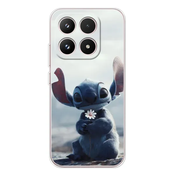 Чехол с рисунком «Стич с цветочком» для Xiaomi 17 Чехол с рисунком «Стич с цветочком» для Xiaomi 17
