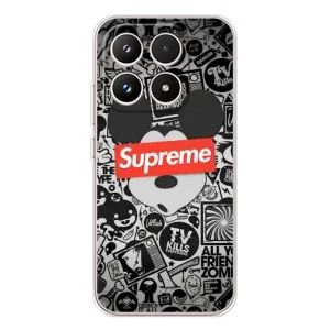 Чехол с Брендами одежды на Xiaomi семнадцать (Supreme Маус)