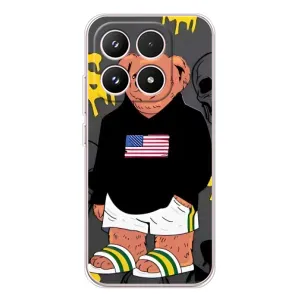 Чехлы Мишка Тедди для Xiaomi семнадцать (Teddy USA)