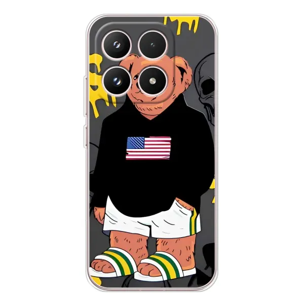 Чехол с рисунком «Teddy USA» для Xiaomi 17
