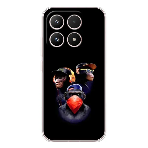 Чехол с рисунком «Три обезьяны» для Xiaomi 17 Чехол с рисунком «Три обезьяны» для Xiaomi 17