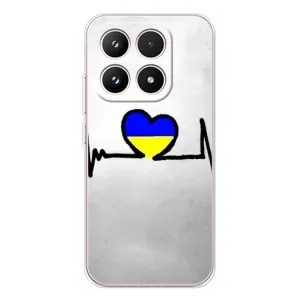 Силиконовый Чехол на Xiaomi 17 (Я-Украина) (Украинская кардиограмма)