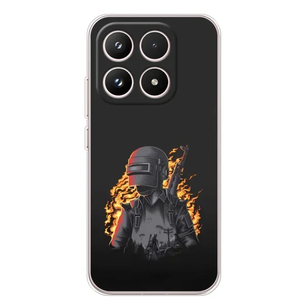 Чехол с рисунком «В огне» для Xiaomi 17 Чехол с рисунком «В огне» для Xiaomi 17