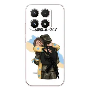 Патриотический Чехол для Xiaomi 17 (Верим в ЗСУ)