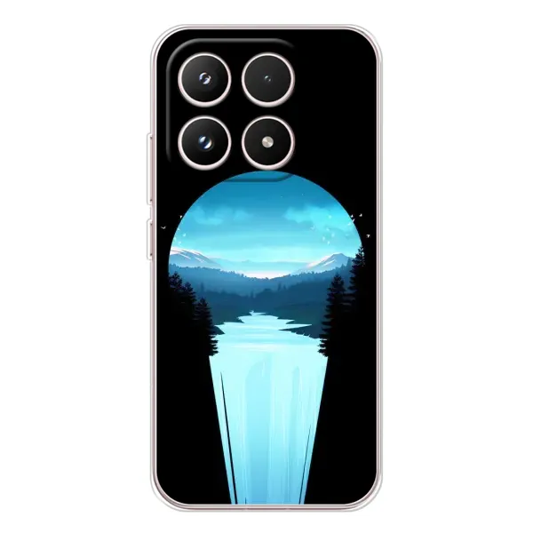Чехол с рисунком «Синий Водопад» для Xiaomi 17 Чехол с рисунком «Синий Водопад» для Xiaomi 17