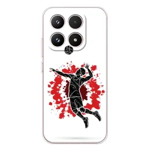Чехлы с принтом Спортивная тематика для Xiaomi 17 (Волейболист)