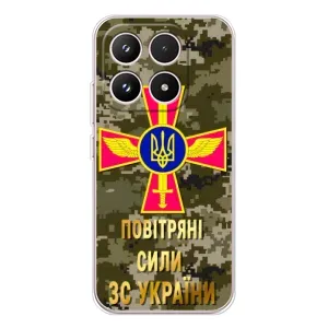 Чехлы на военную тематику для Xiaomi 17 (ВС ЗСУ)