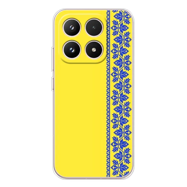 Чехол с рисунком «Вышиванка на желтом» для Xiaomi 17 Чехол с рисунком «Вышиванка на желтом» для Xiaomi 17