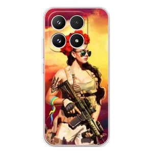 ЗСУ Чехлы (TPU) для Xiaomi 17 (Женщина солдат)