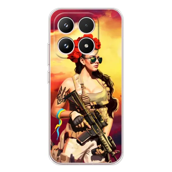 Чехол с рисунком «Женщина солдат» для Xiaomi 17 Чехол с рисунком «Женщина солдат» для Xiaomi 17