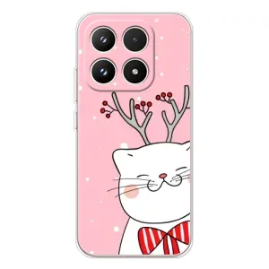 Чехол на тематику: Коты для Xiaomi 17 (Зимний кот)