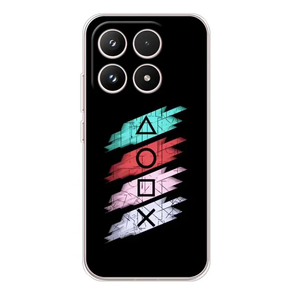 Чехол с рисунком «Значки Sony» для Xiaomi 17 Чехол с рисунком «Значки Sony» для Xiaomi 17