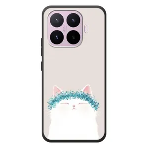 Чехол на тематику: Коты для Xiaomi 17T (Белый котик)