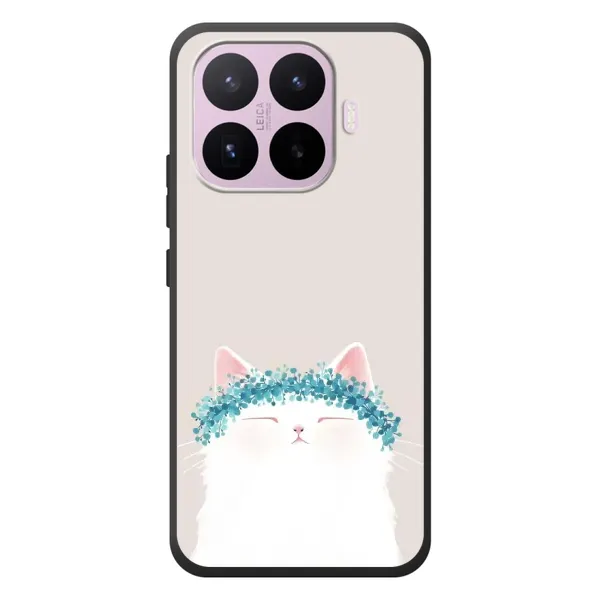 Чехол с рисунком «Белый котик» для Xiaomi 17T Чехол с рисунком «Белый котик» для Xiaomi 17T
