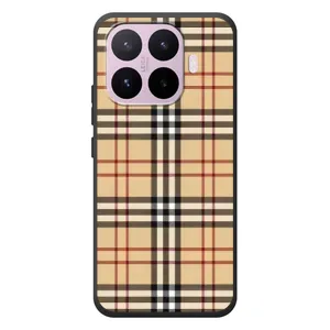 Чехол с Брендами одежды на Сяоми 17Т (Burberry стиль)