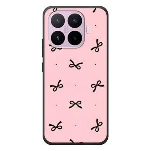 Чохол банти для Xiaomi 17T (Чорні бантики)