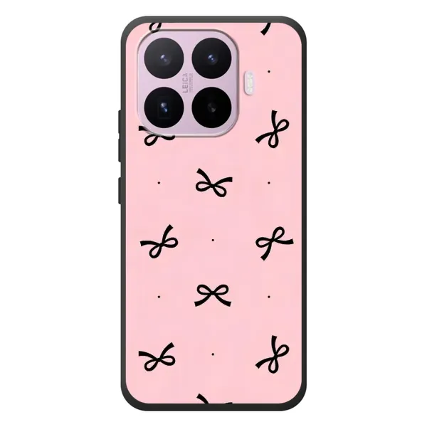 Чехол с рисунком «Черные бантики» для Xiaomi 17T Чехол с рисунком «Черные бантики» для Xiaomi 17T