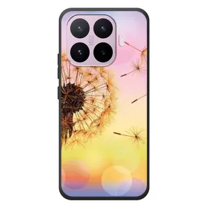 Силиконовый Чехол с одуванчиками на Xiaomi 17T (Цветок-одуванчик)
