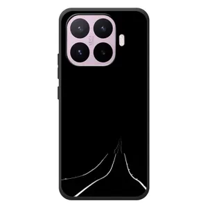 Чехол с картинками на черном фоне для Xiaomi 17T (Дорога)