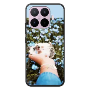 Чехлы с изображением разных животных для Xiaomi 17T (Ежик на руках)