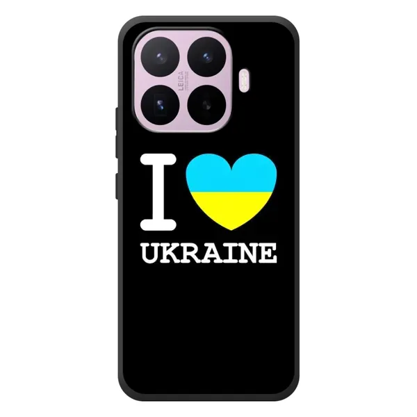 Чехол с рисунком «I Love Ukraine» для Xiaomi 17T Чехол с рисунком «I Love Ukraine» для Xiaomi 17T