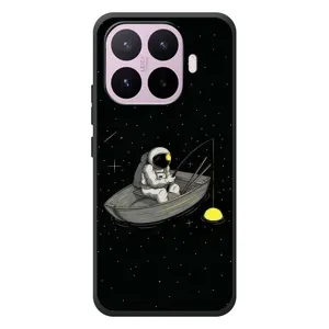 Силиконовый Чехол с принтом "Космонавты" на Xiaomi 17T (Космонавт на рыбалке)