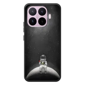 Силиконовый Чехол с принтом "Космонавты" на Xiaomi 17T (Космонавт романтик)