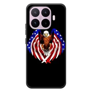 Чехол Флаг USA для Xiaomi 17T (Крылья США)