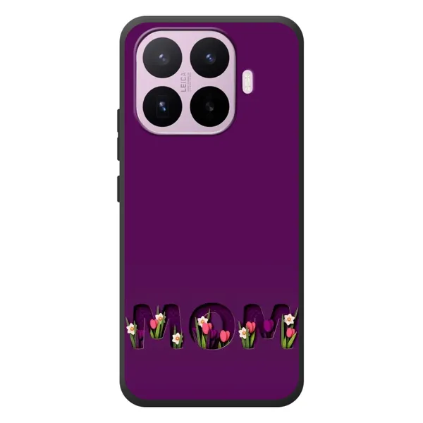 Чехол с рисунком «Мама с цветами» для Xiaomi 17T