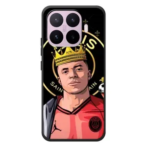 Чехол (TPU) с Футболистом на Xiaomi 17T (Mbappe King)