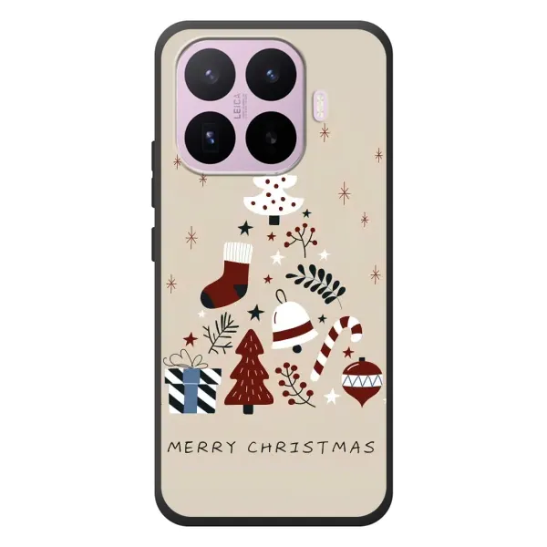 Чехол с рисунком «Merry Christmas» для Xiaomi 17T Чехол с рисунком «Merry Christmas» для Xiaomi 17T
