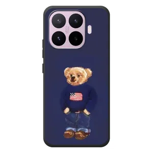 Чехлы Мишка Тедди для Сяоми 17Т (Мишка USA)