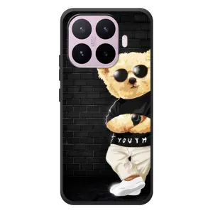 Чехлы Мишка Тедди для Сяоми 17Т (Мишка в очках)