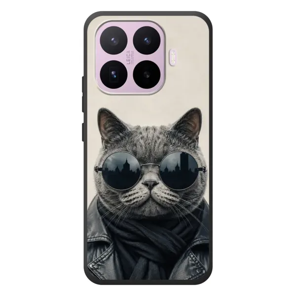 Чехол с рисунком «Модный кот» для Xiaomi 17T Чехол с рисунком «Модный кот» для Xiaomi 17T