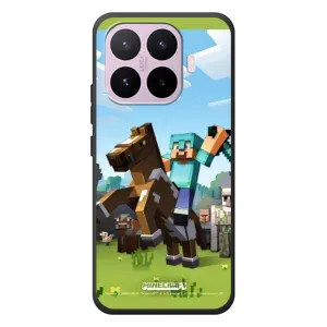 Чехлы для Xiaomi 17T (Персонажи Майн Крафт) (На коне)