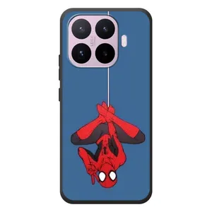 Чехол Супергерой Человека Паука на Xiaomi 17T (На паутине)
