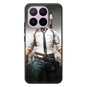 Силиконовый чехол с картинкой "Герой Pubg" на Xiaomi 17T (Пабг)