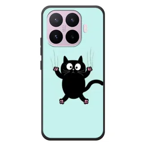 Силиконовый чехол с котиком для Xiaomi 17T (Падающий кот)