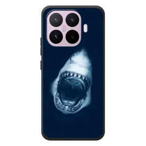 Силиконовый бампер с картинкой животных для Xiaomi 17T (Пасть Акулы)