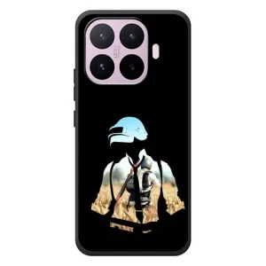 Силиконовый чехол с картинкой "Герой Pubg" на Xiaomi 17T (Пубг мен)